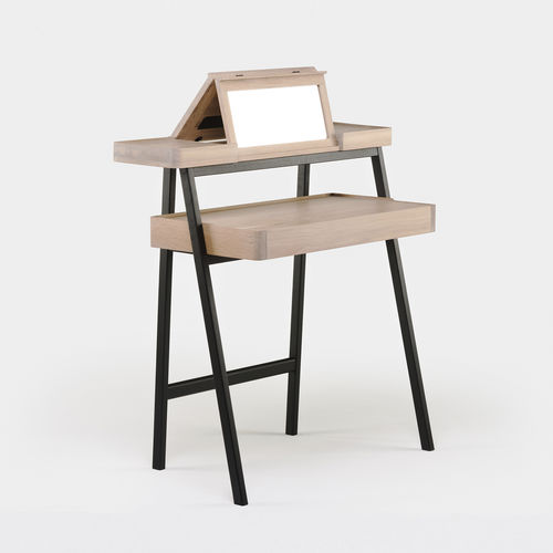 Mobile da toeletta contemporaneo - TRAY - DE LA ESPADA - in rovere / in noce / in legno massiccio