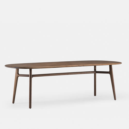 Tavolo da pranzo contemporaneo - Solo Oblong Table - DE LA ESPADA - in rovere / in noce / in legno massiccio