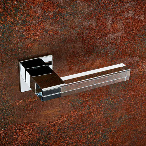 Maniglia per porta - ICE CUBE - OLIVARI - da finestra / in ottone / in cristallo