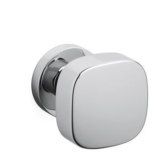Pomello per porta contemporaneo - ROGER - OLIVARI - in ottone / satinato / levigato