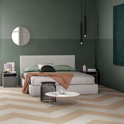 Piastrella in gres porcellanato - TEXTILE EXTRA - MARCA CORONA - levigata / da interno / da parete