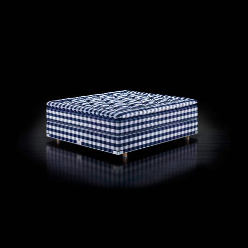 Letto matrimoniale - 2000T® - Hästens - contemporaneo / imbottito / personalizzabile