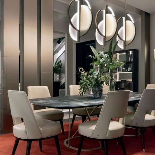 Sedia da pranzo contemporanea - LIAM  - SICIS - da sala / da interno / in tessuto