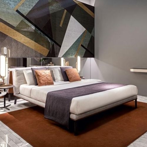 Letto matrimoniale - COSILY  - SICIS - contemporaneo / imbottito / personalizzabile