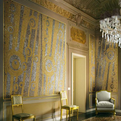 Mosaico in oro - GOLD - SICIS - lucido / da interno / per piscina