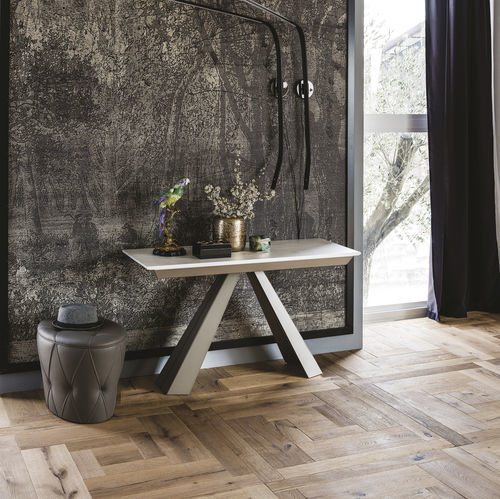 Consolle contemporanea - CONVIVIUM  - Cattelan Italia - in noce / in laminato / in cemento