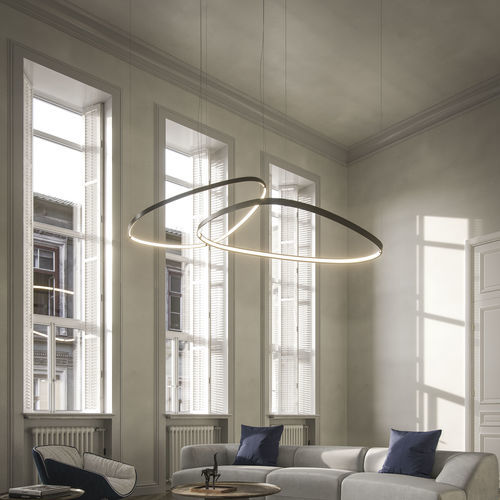 Lampada a sospensione - MAGELLANO  - Cattelan Italia - in acciaio laccato / contemporanea / con cavo