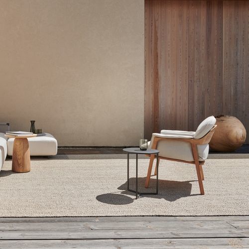 Tappeto contemporaneo - SHINDI - Tribù - a tinta unita / in poliestere / in PVC
