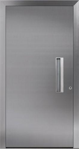Porta d'ingresso - HT 410 CO-Z1B - Internorm - in alluminio / battente / senza vetri