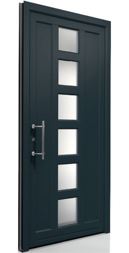 Porta d'ingresso - AT 200 VA-A3B - Internorm - in alluminio / battente / semivetrata