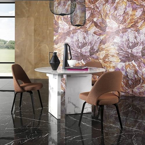 Piastrella in gres porcellanato - ROMA GOLD - FAP ceramiche - lucida / da interno / da bagno