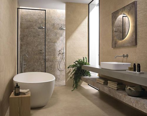 Piastrella in gres porcellanato - NOBU - FAP ceramiche - opaca / da interno / da bagno