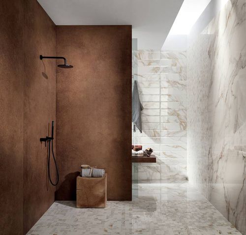 Piastrella in gres porcellanato - ROMA GOLD - FAP ceramiche - opaca / da interno / da bagno