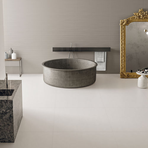Piastrella in gres porcellanato - ELEMENTS DESIGN WHITE - CERAMICHE KEOPE - opaca / da interno / da parete