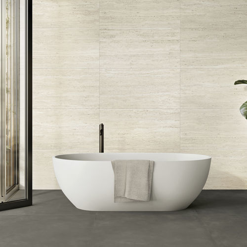 Piastrella in gres porcellanato - TREVI IVORY - CERAMICHE KEOPE - opaca / per interni / da bagno