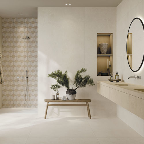 Piastrella in gres porcellanato - GRACE - CERAMICHE KEOPE - opaca / da interno / da esterno