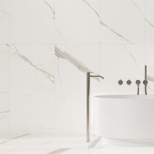 Piastrella in gres porcellanato - VERSILIA - CERAMICHE KEOPE - in marmo / lucida / opaca