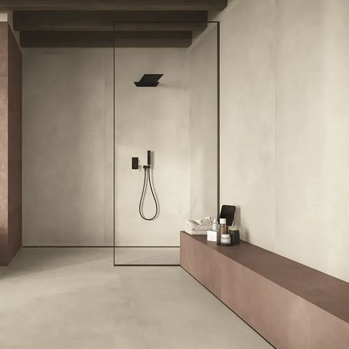 Piastrella in gres porcellanato - MOOV UP TOBACCO - CERAMICHE KEOPE - in calcestruzzo / opaca / indoor