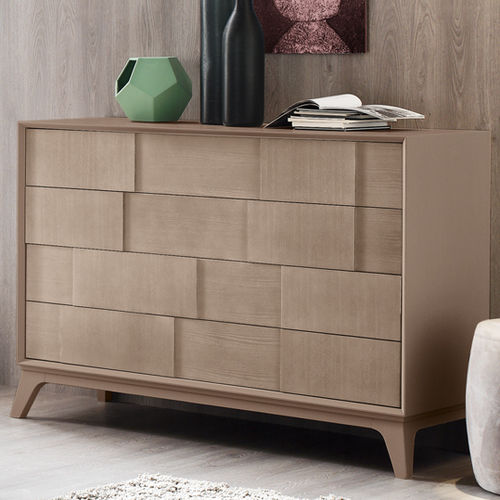 Cassettone contemporaneo - TIMO - LE FABLIER - in legno laccato / in frassino / non specificato