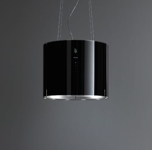 Cappa a isola - EOLO E.ION - falmec - a ricircolo / con illuminazione integrata / design originale
