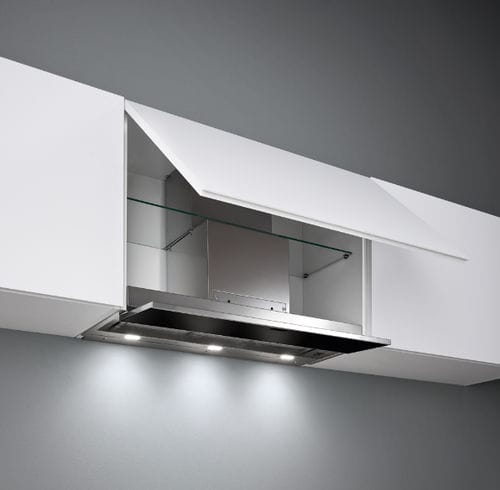 Cappa a muro - DESIGN : MOVE - falmec - con illuminazione integrata