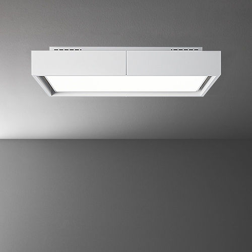 Cappa da soffitto - VEGA - falmec - con illuminazione integrata / bianca