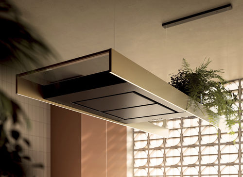 Cappa a isola - Light Bronze - falmec - senza canna fumaria / design originale / telecomandata