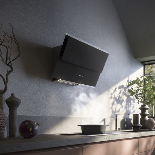 Cappa a muro - Verso Easy - falmec - con condotto / con illuminazione integrata / con touch screen