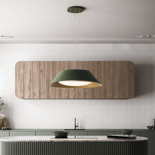 Cappa a isola - Vogue - falmec - senza canna fumaria / con illuminazione integrata / design originale