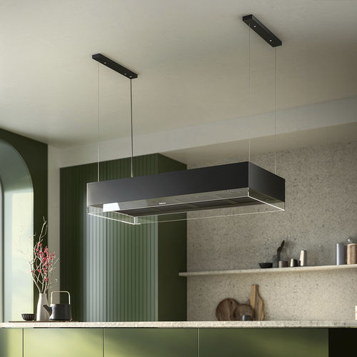 Cappa a isola - Vetra - falmec - senza canna fumaria / con illuminazione integrata / design originale