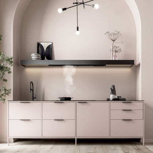 Cappa a muro - Shelf - falmec - senza canna fumaria / con illuminazione integrata / con touch screen