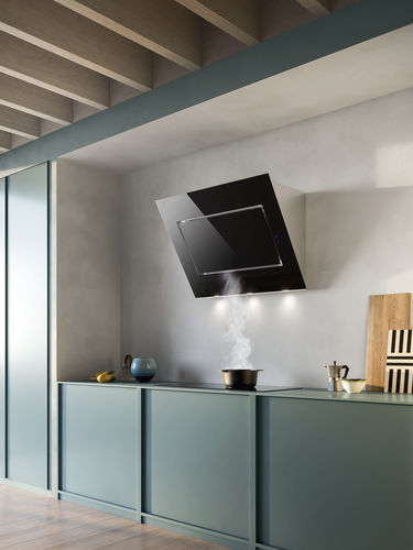 Cappa a muro - DESIGN : QUASAR - falmec - con condotto / a ricircolo / con illuminazione integrata
