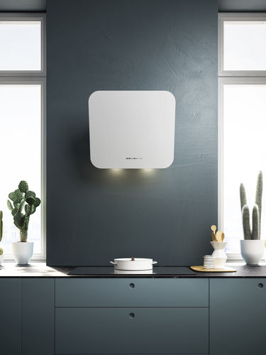 Cappa a muro - DESIGN : TAB - falmec - con illuminazione integrata / design originale / nera