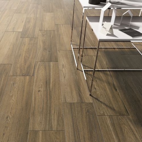 Piastrella aspetto legno - DECK BLAZE - CERAMICHE REFIN - in gres porcellanato / opaca / da interno
