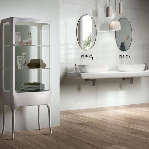 Piastrella aspetto legno - DECK DUSK - CERAMICHE REFIN - in gres porcellanato / opaca / da interno