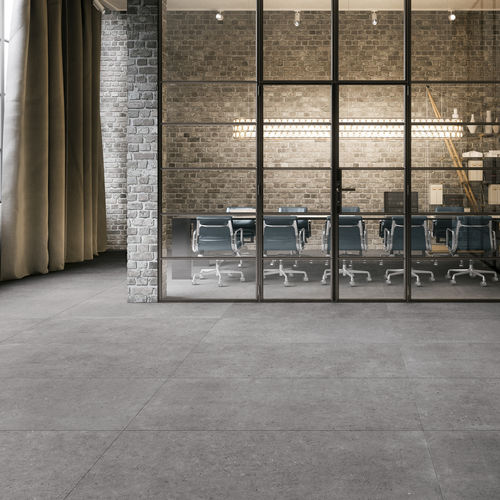 Piastrella in gres porcellanato - BLOCK IRON  - CERAMICHE REFIN - liscia / da interno / da bagno