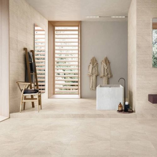Piastrella in gres porcellanato - TUNE IVORY  - CERAMICHE REFIN - opaca / da interno / da esterno