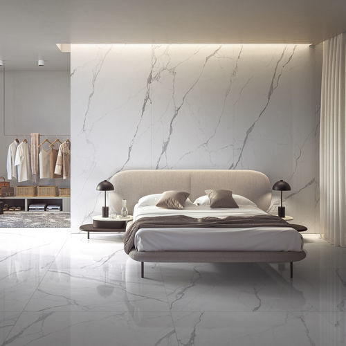 Piastrella in gres porcellanato - PRESTIGIO STATUARIO APUANO - CERAMICHE REFIN - opaca / levigata / da interno