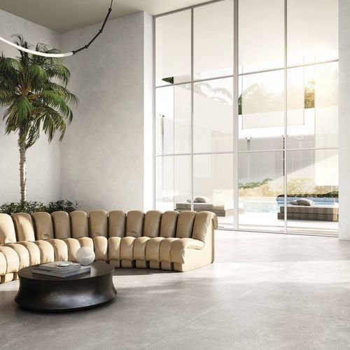 Piastrella in gres porcellanato - COQUILLE GRIS - CERAMICHE REFIN - opaca / da interno / da esterno