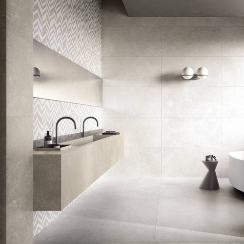 Piastrella in gres porcellanato - COQUILLE PERLE - CERAMICHE REFIN - finitura madreperla / da interno / da esterno