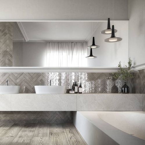 Piastrella in ceramica - HALO CHROME - CERAMICHE REFIN - lucida / da interno / da bagno