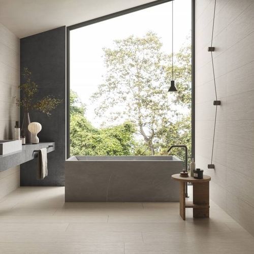Piastrella in gres porcellanato - TAMASHI VANILLA - CERAMICHE REFIN - opaca / da interno / da bagno