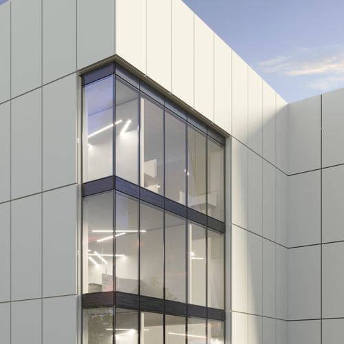 Piastrella in gres porcellanato - PLAY WHITE - CERAMICHE REFIN - opaca / da interno / da esterno