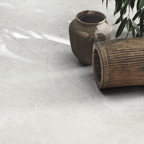 Piastrella in gres porcellanato - BEAT WHITE - CERAMICHE REFIN - opaca / da interno / da bagno