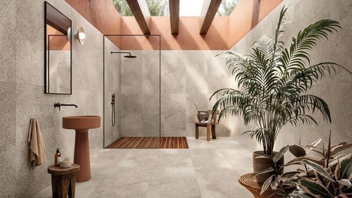 Piastrella in gres porcellanato - CORE - CERAMICHE REFIN - in cemento / opaca / per interni