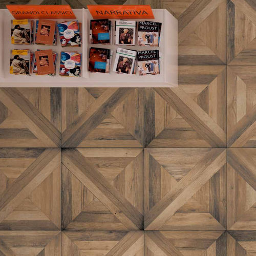 Piastrella in gres porcellanato - MANSION LIBRARY - CERAMICHE REFIN - anticata / da interno / da bagno