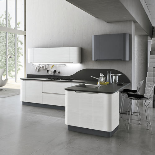 Cucina contemporanea - BRING - STOSA CUCINE - in legno / in laminato / con isola