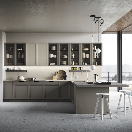 Cucina contemporanea - NEWPORT - STOSA CUCINE - in rovere / in frassino / in pietra