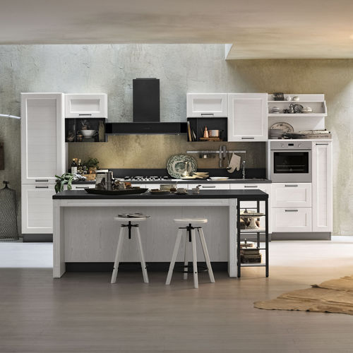 Cucina contemporanea - YORK - STOSA CUCINE - in rovere / in marmo / in lamiera