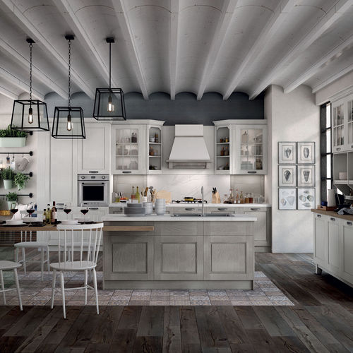 Cucina classica - VIRGINIA - STOSA CUCINE - in legno / in marmo / in laminato